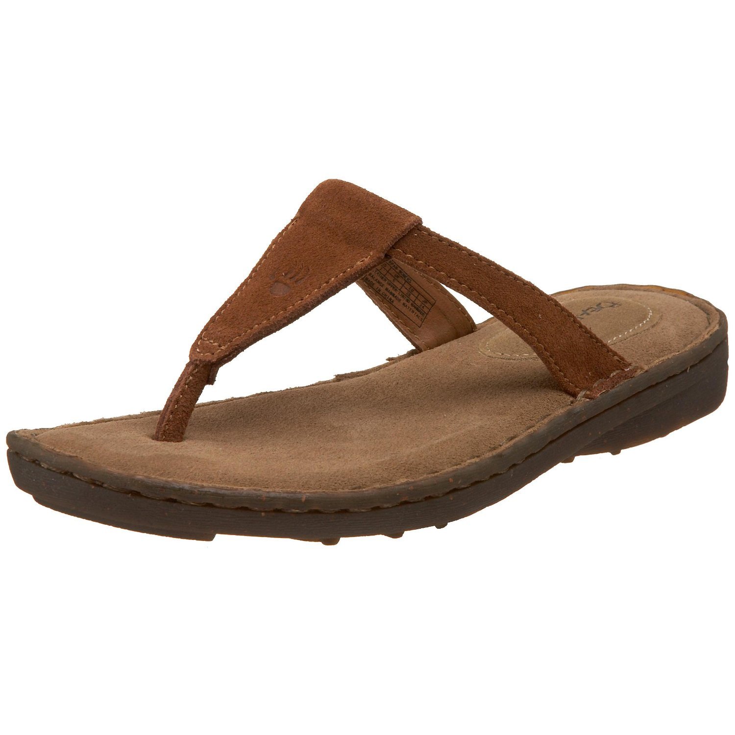 BEARPAW Women's Verbena T-Strap Sandal--hickory