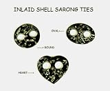INLAID SHELL SARONG TIE