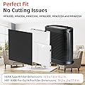 APPLIANCEMATES HPA300 HEPA Filter Replacement and 6 Pre-cut A Carbon Pre-filter 