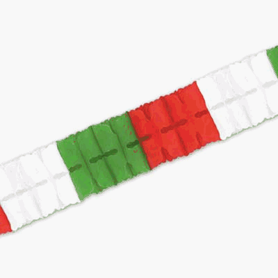 Beistle - 55628-RWG - Pkgd Leaf Garland- Pack of 12