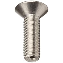 Stainless Steel 18-8 Socket Cap Screw, Vented Flat Head, Hex Socket Drive (Metric)