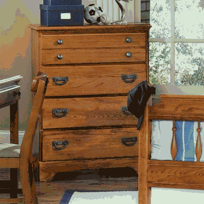 Carolina Furniture 384400 Creek Side Four Drawer Chest