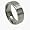 316L Stainless Steel Ring with matte and shiny polish. Comfort fit. Width: 8mm , 8