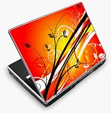 Design Skin Notebook 15,4 Zoll Sunset Flowers