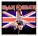 Iron Maiden - Skeleton on British Flag - Eddie - - Sticker / Decal