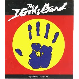 The J. Geils Band - Handprint Logo - Authentic 80's Sticker / Decal
