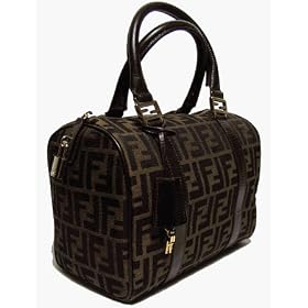 Fendi 8Bl068 Boston Bag - Zucca Brown