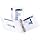 Avery Durable View Binder with 2 Inch Gap Free Slant Ring, White, One Binder (9501)