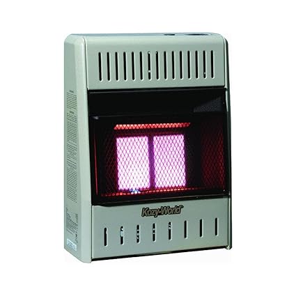 Kozy World Gwr205 One Plaque Infrared Dual Fuel Wall Heater