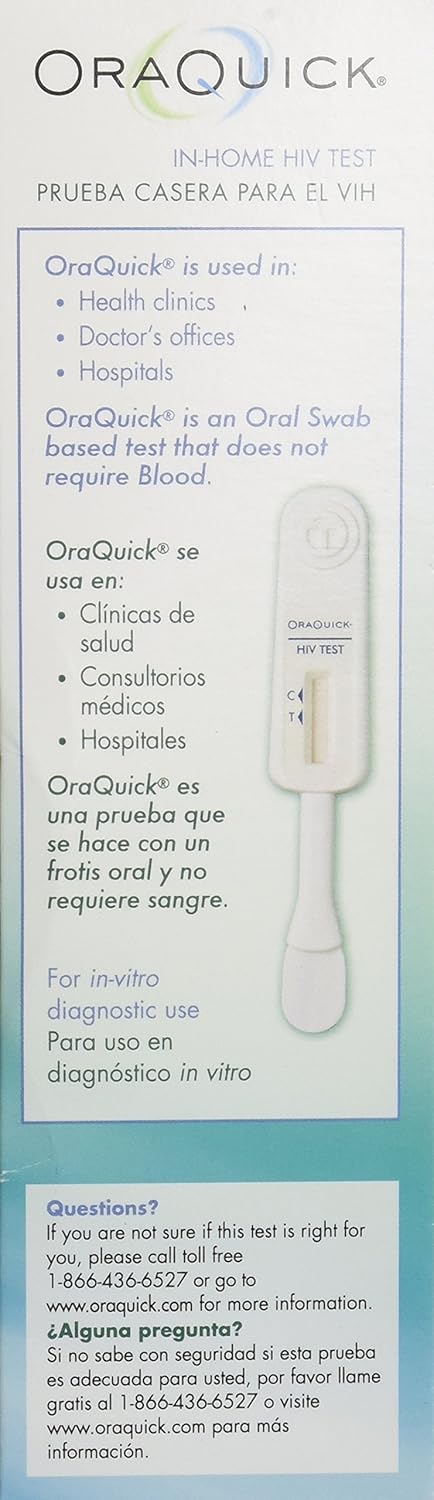 Amazon.com: Oraquick HIV Test in Home: Health & Personal Care