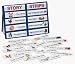 TABLE TOP POCKET CHART STORY STRIPS