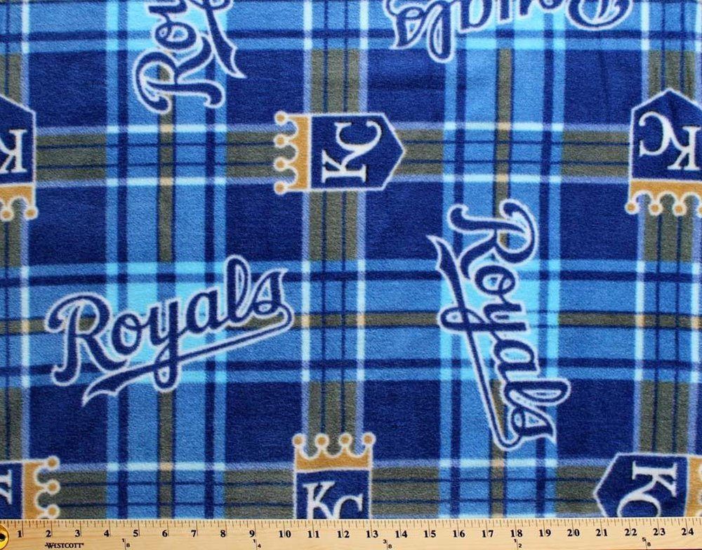 Amazon.com: MLB Fleece Kansas City Royals Fabric