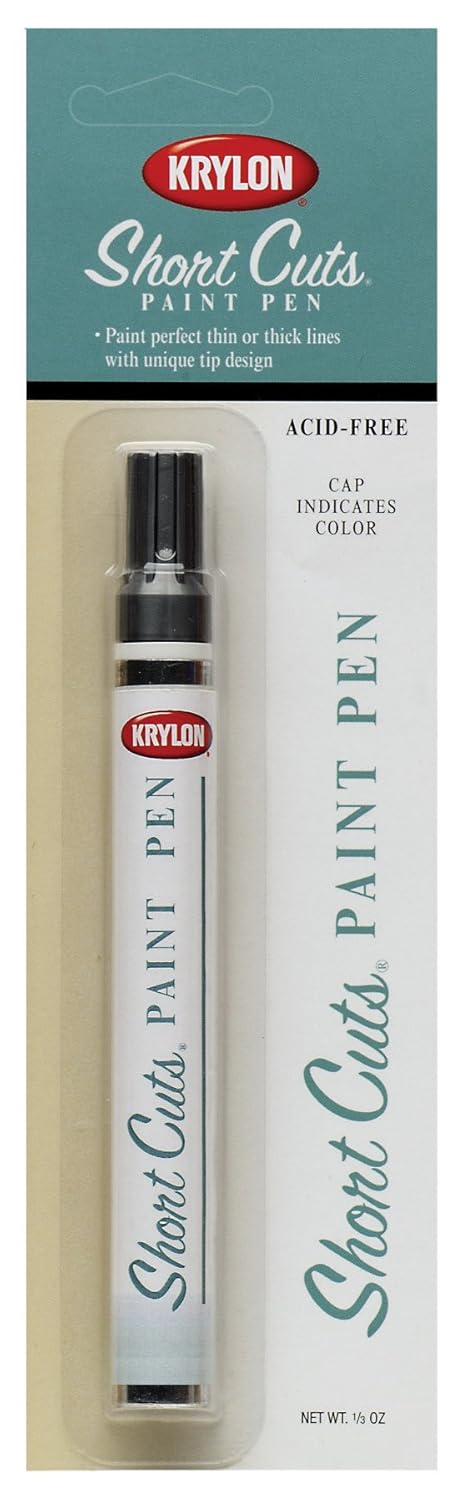 Amazon.com: Krylon KSCP905 Short Cuts Paint Pen, .33-Ounce ...