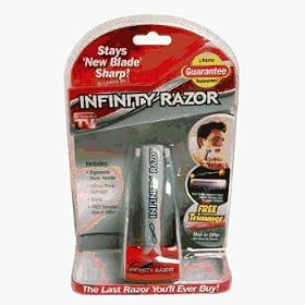 Buy As Seen on TV 380385 As Seen On Tv Infinity Razor For Men- Pack of 6 by As Seen On TV