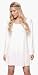 Lauren Conrad Fawn Dress in Egret (Ivory) and Black