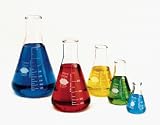 Kimble Chase 26500-250 Erlenmeyer Flask, graduated with Narrow Mouth [pack of 1]