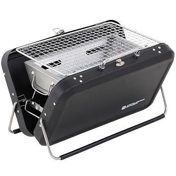 【クリックでお店のこの商品のページへ】Amazon.co.jp ｜ DOPPELGANGER(ドッペルギャンガー) アウトドア 組立＆片付け簡単 オヒトリサマBBQグリル Q1-261 ｜ スポーツ＆アウトドア 通販