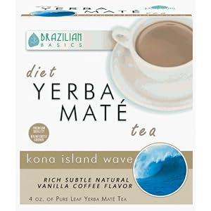 Kona Island Wave Diet Yerba Mate Tea