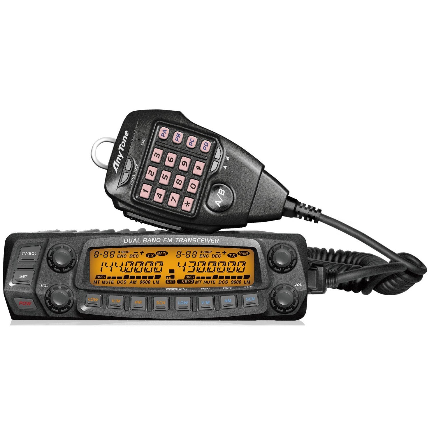 AnyTone Dual Band Transceiver VHF/UHF AT5888UV Two Way and Amateur