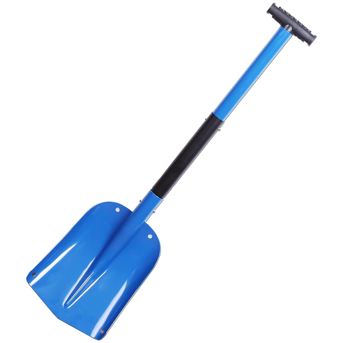 Cartman Portable Aluminum Sport Utility Shovel, Snow Shovel (Blue)
