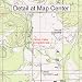 USGS Topographic Quadrangle Map - Camas Valley, Oregon (Folded/Waterproof)
