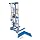 Genie Lift, GL- 4, with Ladder,  Heavy-Duty Aluminum Manual Lift, 500 lbs Load Capacity, Lift Height 5' 11"