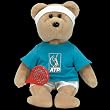 TY Beanie Babies Feder-bear  - Tennis Bear