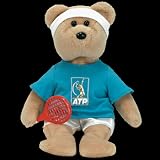 TY Beanie Babies Feder-bear  - Tennis Bear