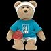 TY Beanie Babies Feder-bear  - Tennis Bear