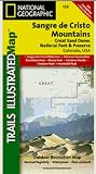 Sangre De Cristo Mountains, Great Sand Dunes National Park Map