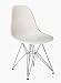Molded Wire Dining Chair With Eiffel Base