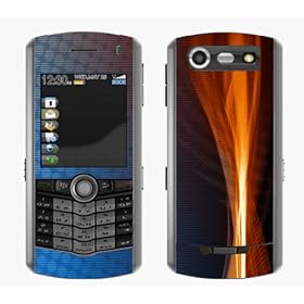 Space Flame Design Protective Skin Decal Sticker Cover Protector for BlackBerry RIM Pearl 8120/ 8130 Skin