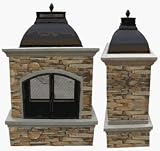Image of 59x41 DLX Out Fireplace