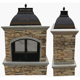 59x41 DLX Out Fireplace