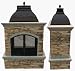 59x41 DLX Out Fireplace