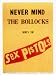 Sex Pistols - Never Mind The Bullocks Logo on Yellow - Sticker / Decal