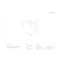 DE-STA-CO 817-S Pneumatic Hold Down Clamp