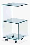 71rvrwrvomL. SL160  Zuo 404106 Modern Trek Side Table in Clear