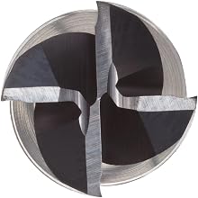 Niagara Cutter STR440 Stabilizer Carbide End Mill, Anti-Vibration for Hi-Temp Alloys, AlCrN Coated, 4 Flutes
