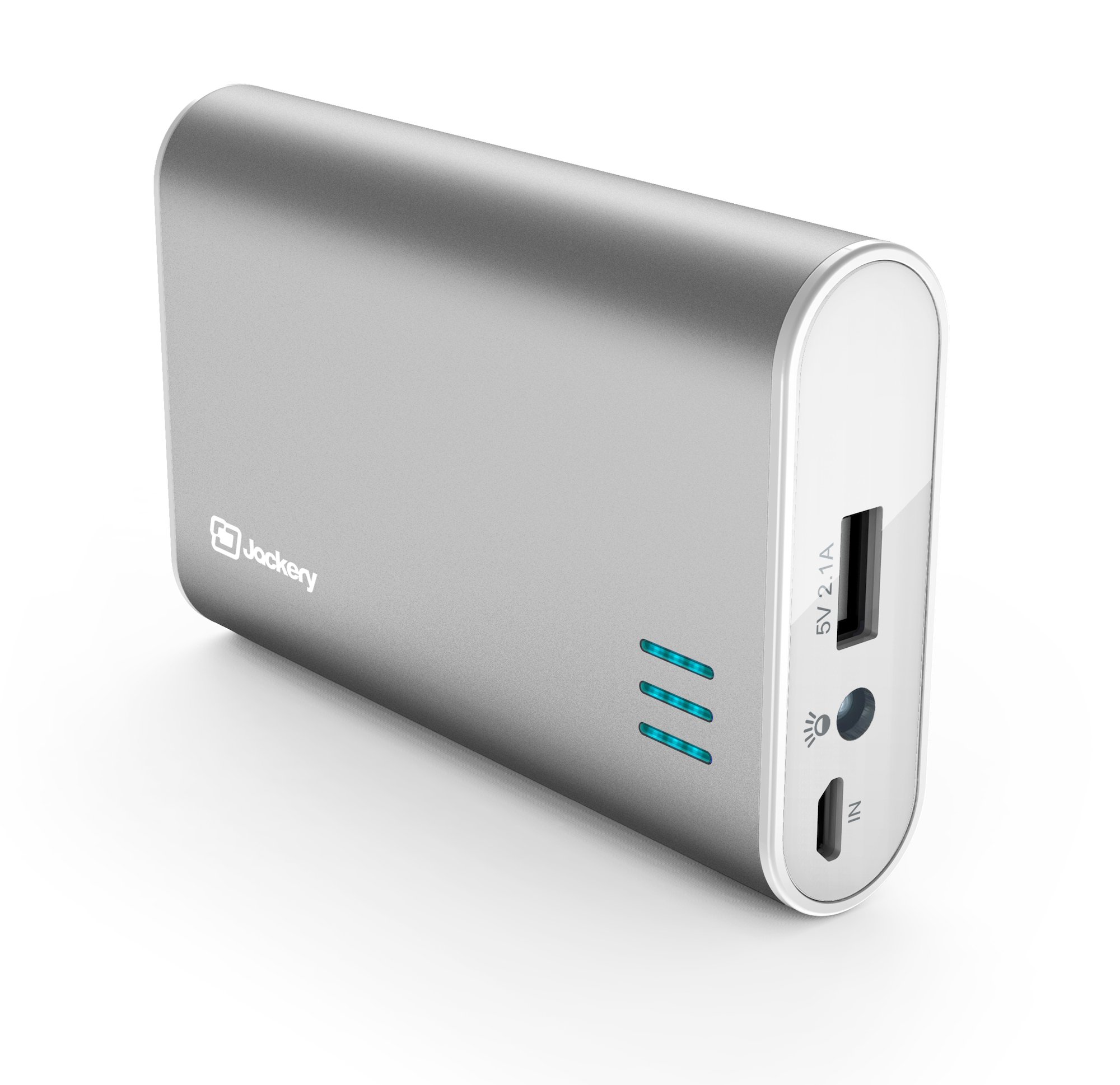 Jackery Fit Portable External Battery Charger 7800mAh (Silver) eBay