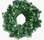 Neo Neon #LW030DFARC004-WW-4.5V 30'' White Light Battery Operated Wreath