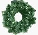 Neo Neon #LW030DFARC004-WW-4.5V 30'' White Light Battery Operated Wreath