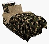 Camouflage Full Comforter Set (8 Piece Bed In A Bag)