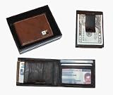 Nautica Front Pocket Wallet w/Bonus Desk Valet Box