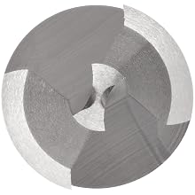 Magafor 135 Series High Speed Steel Combined Drill and Countersink, Uncoated (Bright) Finish, Bell Style, 60 and 120 Degrees