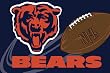 Chicago Bears Tufted Floor Rug - NFL Football Fan Shop Sports Team Merchandise