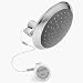 Evolve Showerheads SS-2201BN-SB Panda Water Saving Rain Showerhead, Brushed Nickel