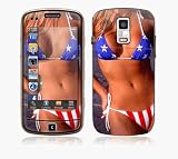 US Flag Bikini Design Skin Decal Sticker for the Samsung Rogue SCH U960 Cell Phone