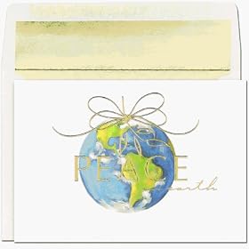 Masterpiece Studios 87480 Peace Personal Wording- 18 Cards & 18 Envelopes