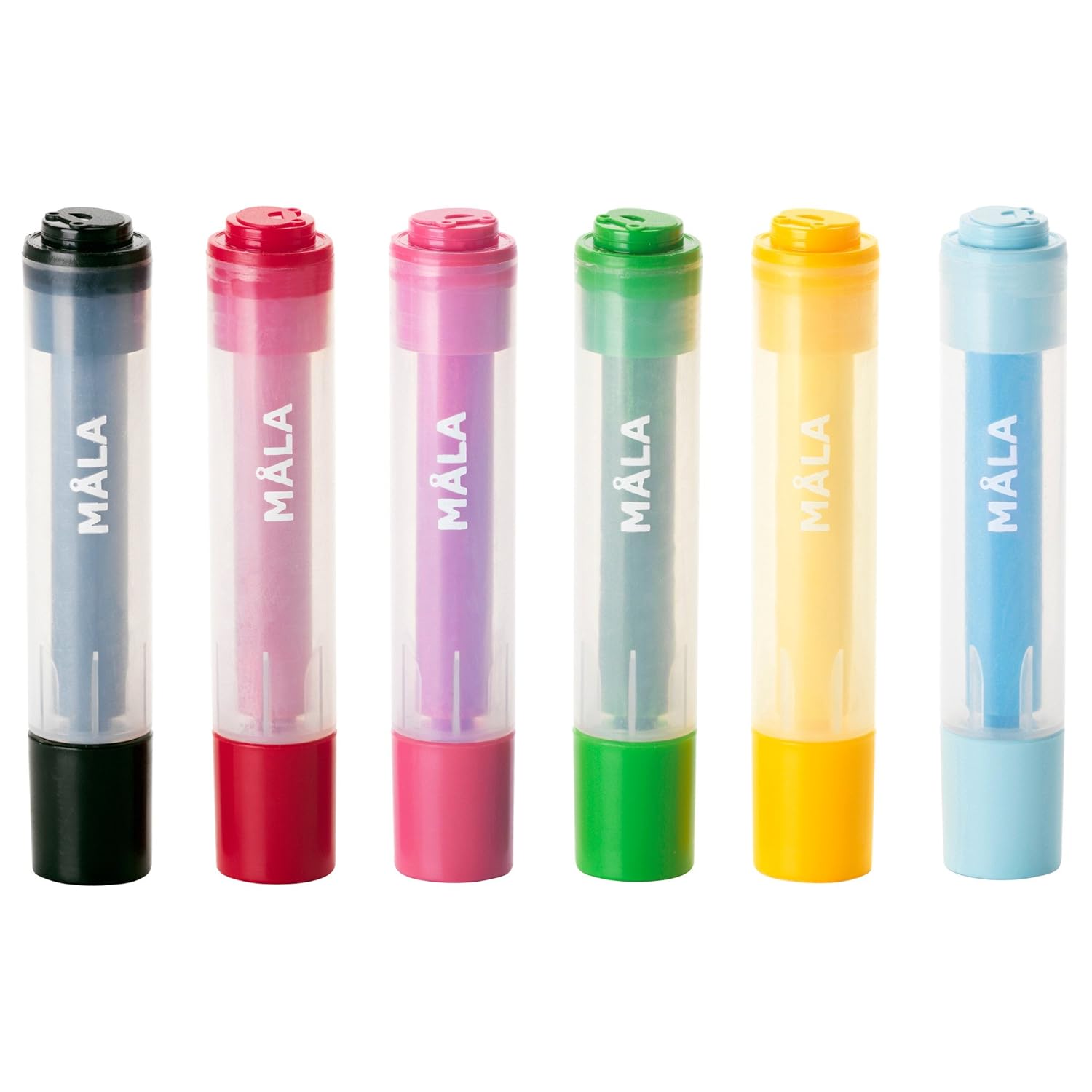 IKEA MALA スタンプペン 6本セット (401934